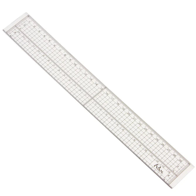 Centerlining Rulers Acrylic Templates - Center Ruler 12