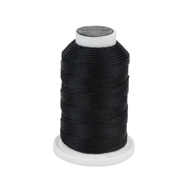 Dunmore Thread, Bonded Nylon 66, Black 