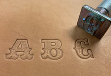 Load image into Gallery viewer, Alphabet set 3/4&quot;  Leather Art
