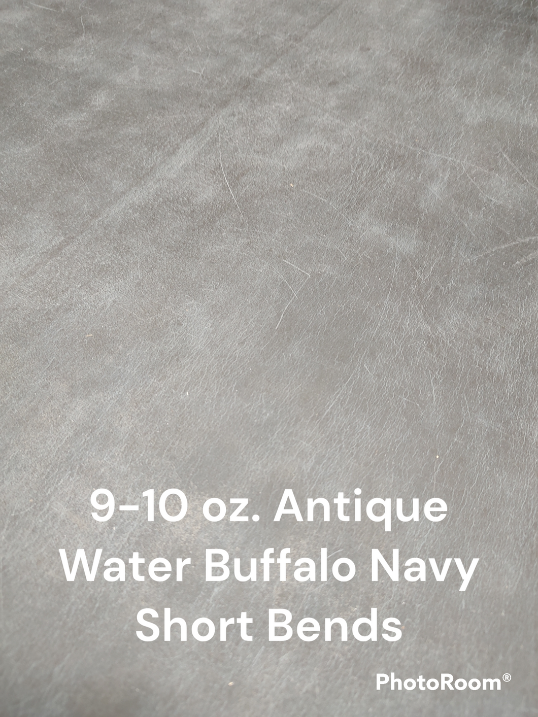 Antique Water Buffalo Navy CH Single Bends