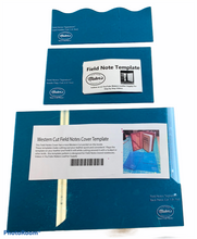 Load image into Gallery viewer, Acrylic template - Western cut field notes cover
