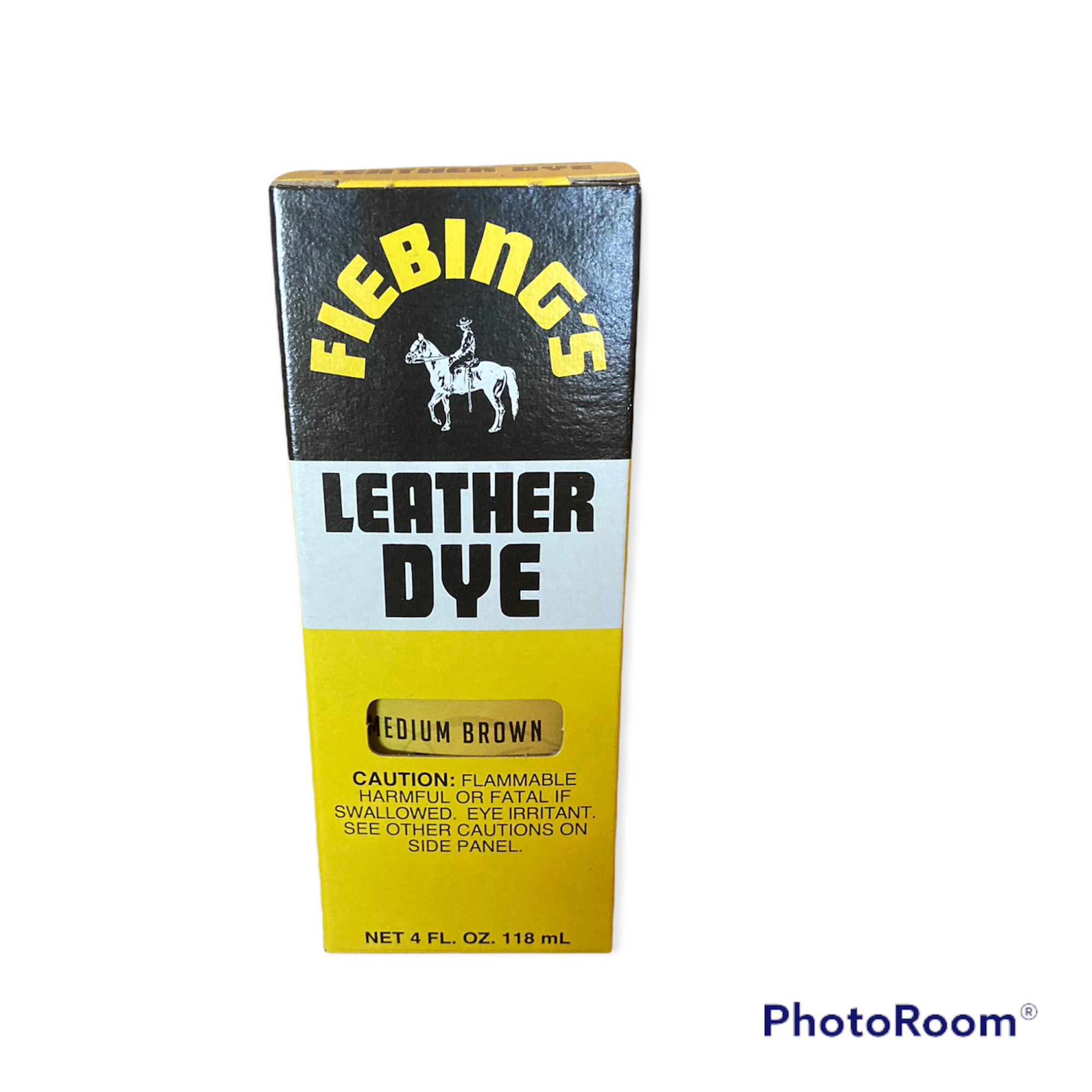 Fiebings Leather Dye - Med Brown, 32 oz