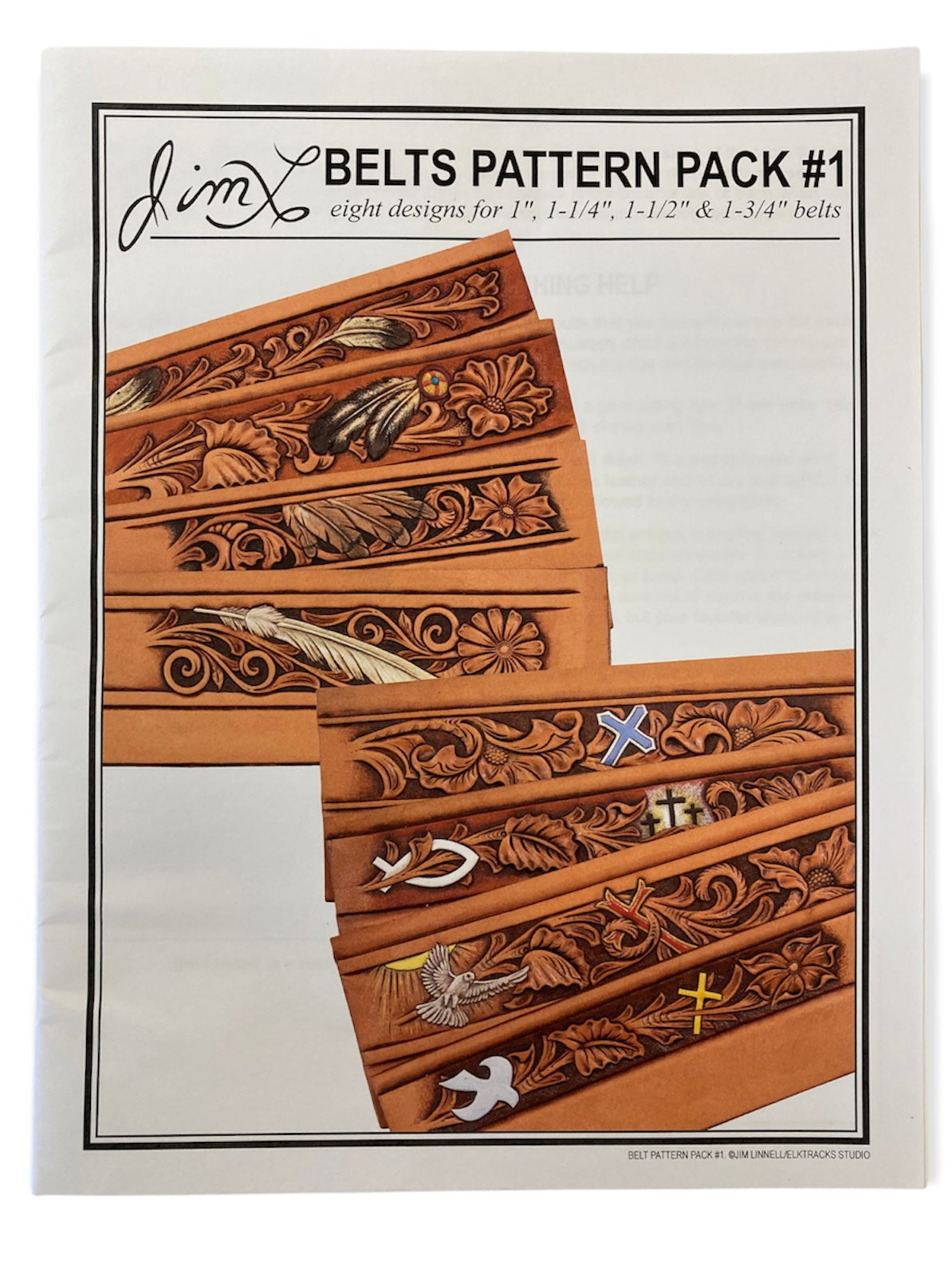 Jim Linnell's Belts Pattern Pack #1 – Traditions Leathercraft LLC