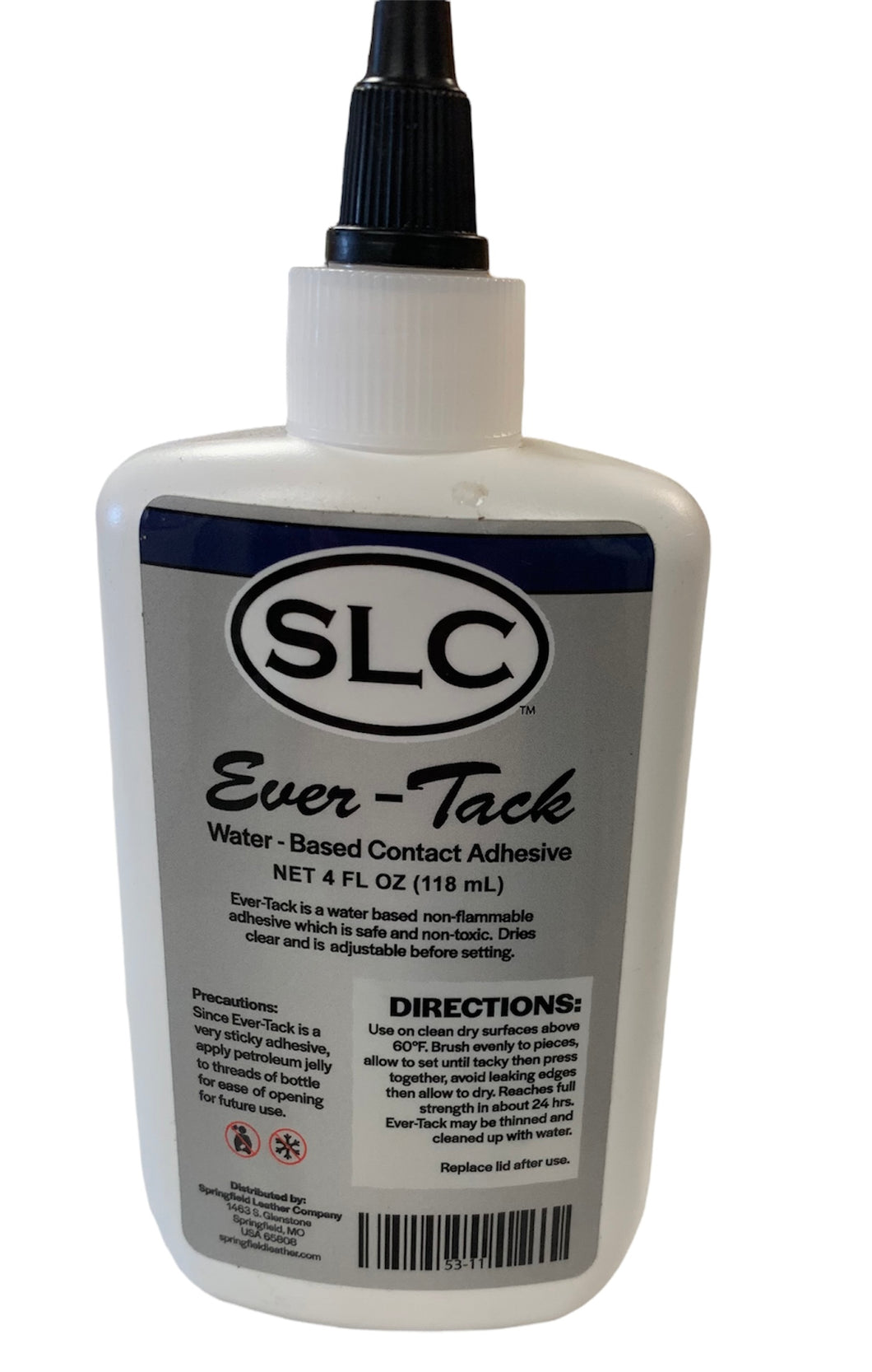 SLC Ever-Tack Water Based Contact Adhesive Glue Bottle 4oz