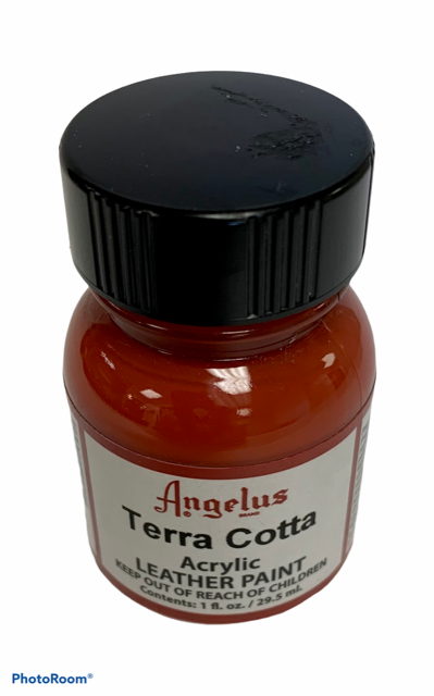 Angelus Leather Paint Terracotta Red
